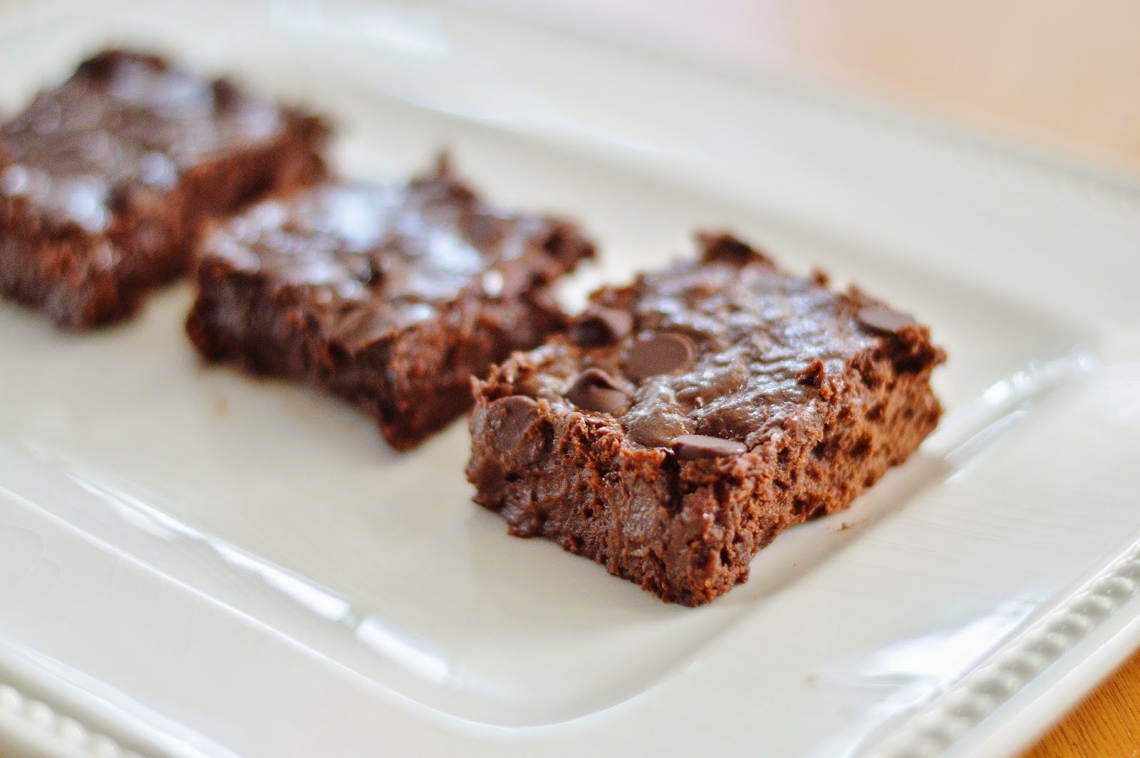 The Art of Comfort Baking "Skinny" ThreeIngredient Fudgy Brownies