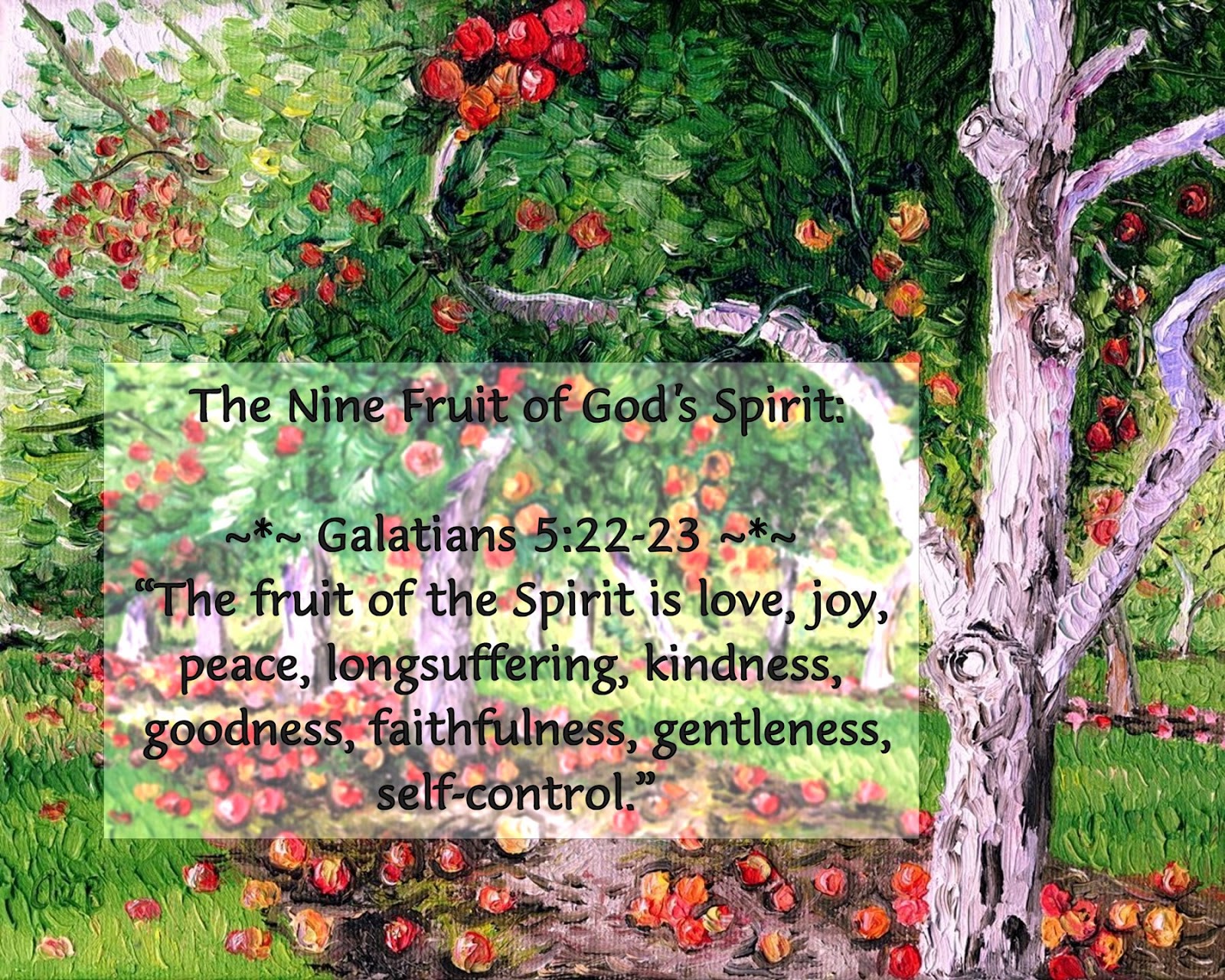 Difference between gifts and fruits of the holy spirit