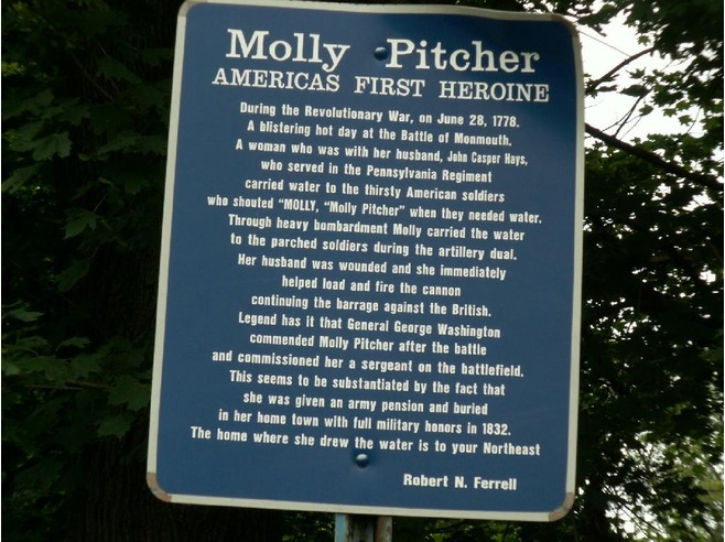Molly Pitcher Quotes She Said. QuotesGram
