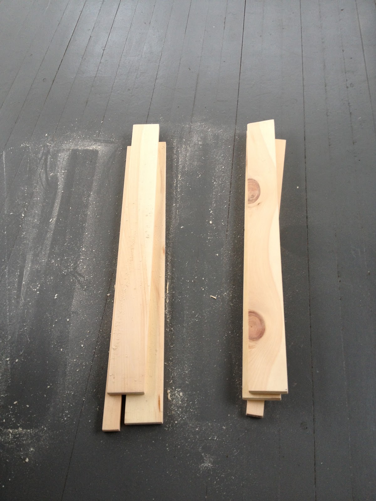 Retro Ranch Reno DIY Wood Shelves.