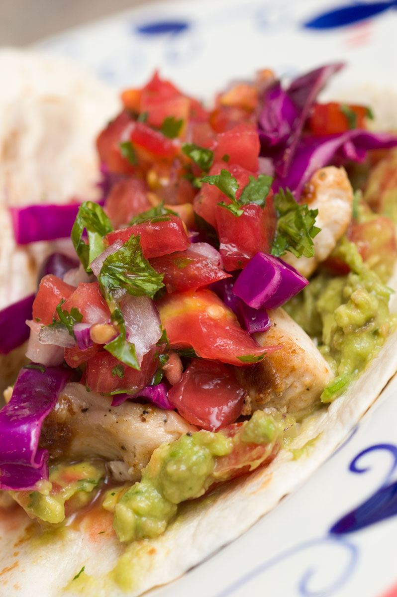 Fish Tacos with PanSeared MahiMahi