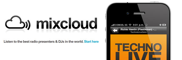 App de Mixcloud para iPod y iPhone