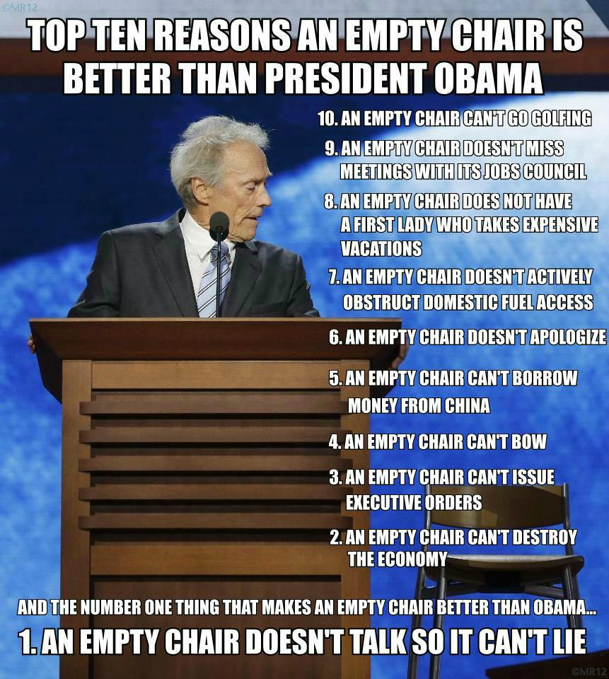 Defenders of Prosperity The Message Is In The ChairNational Empty