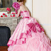 Beautiful  New Wedding Gown Pink Colour