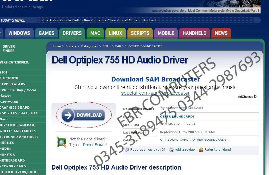 Latest Video And Sound Card Drivers