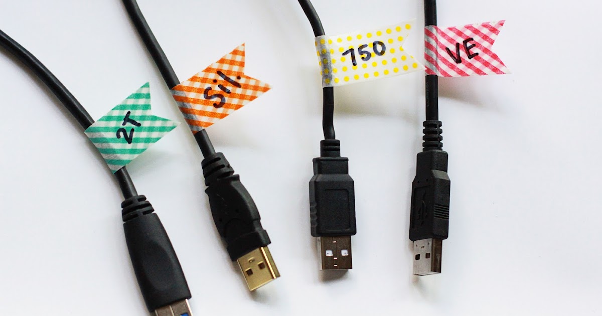 Masking Sticker Cord Labels & the Dreaded Outlet Octopus