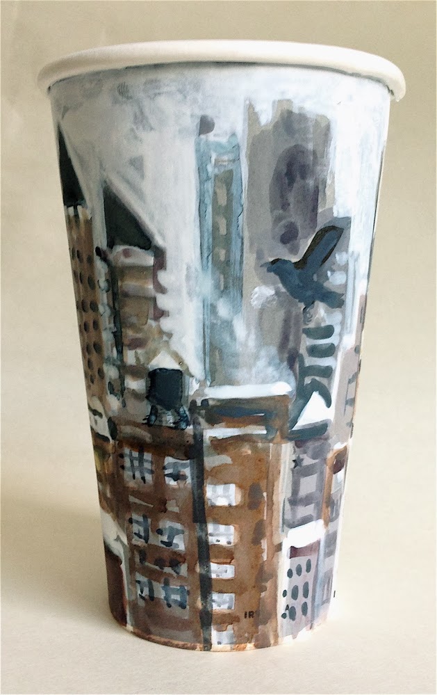 coffee cup art