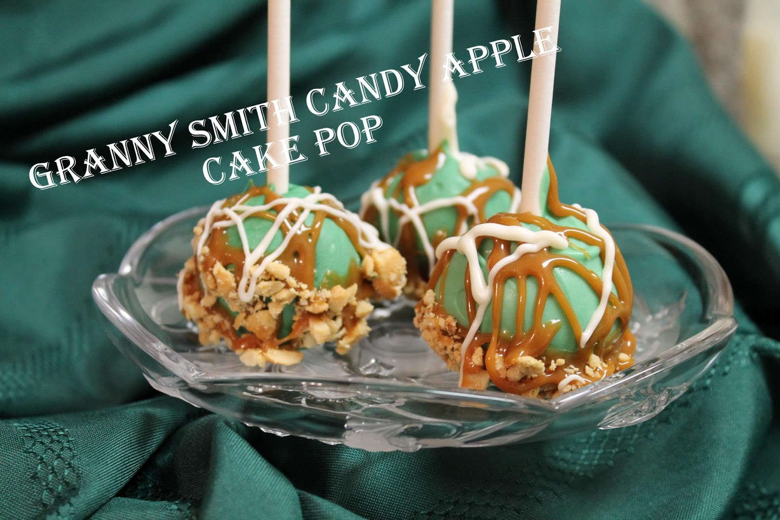 Mini Sweets and Simple Treats Granny Smith Candy Apple Cake Pops