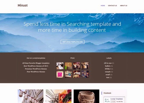 Free Download Minuet Blogger Template Free Download Minuet Blogger Template