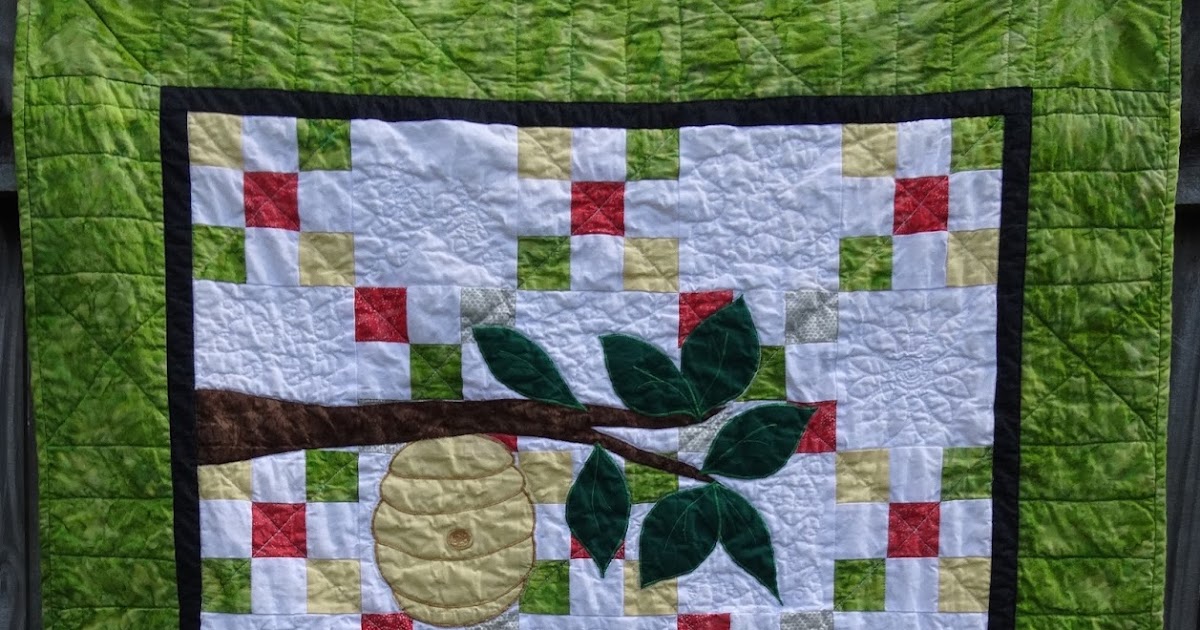 Hand Made Karma Bumble Bee Quilt for Baby Gigi