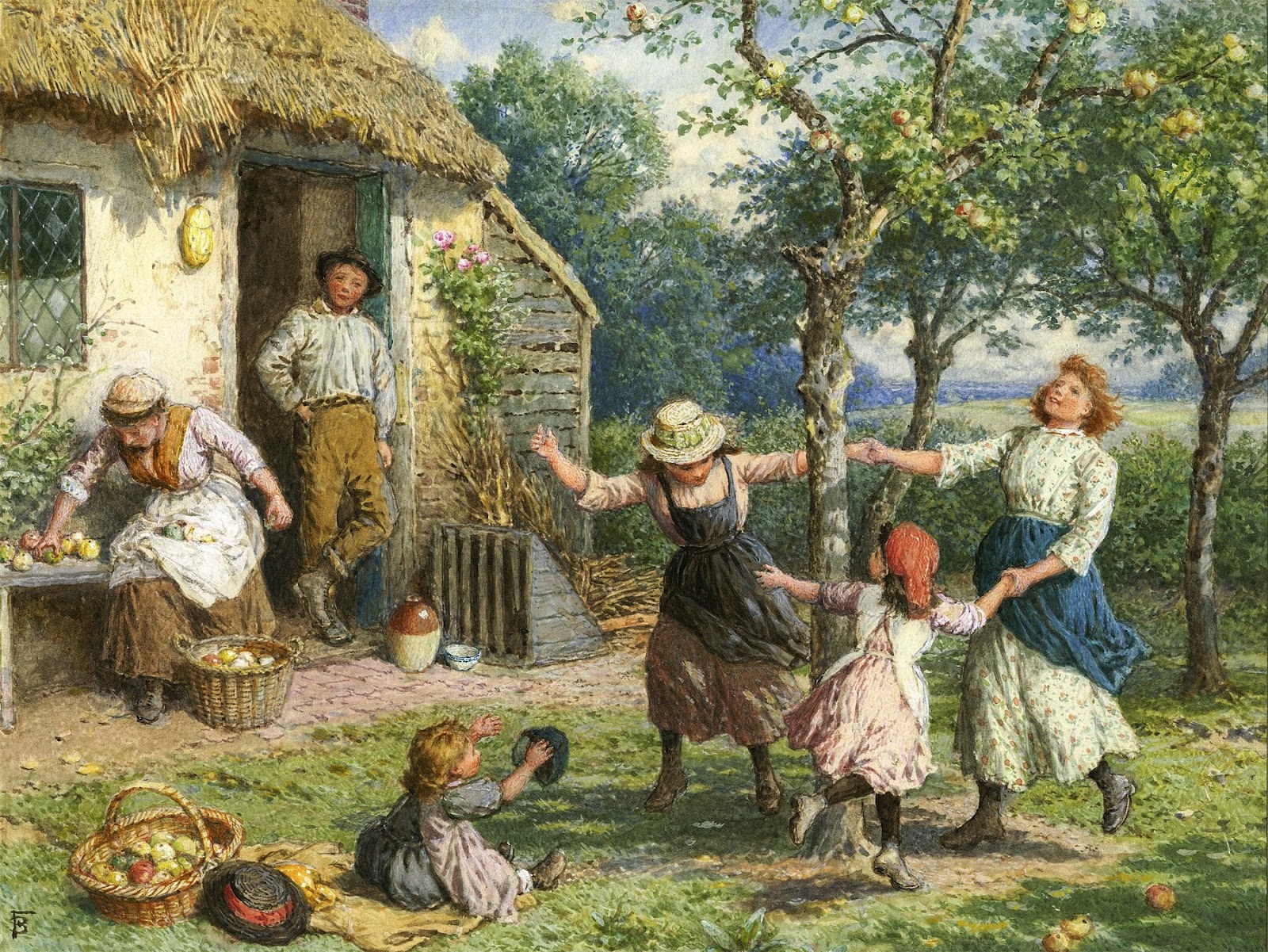 Victorian British Painting Myles Birket Foster