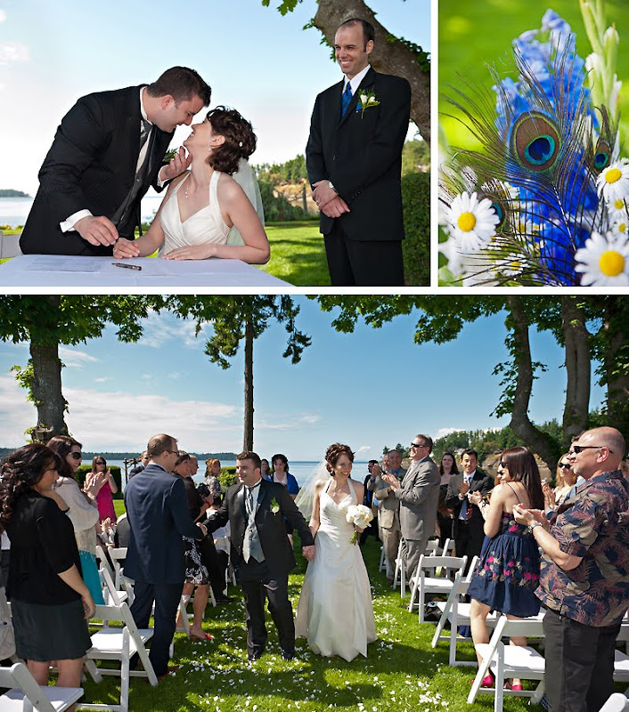 wedding photos at Pacific Shores Resort and Spa