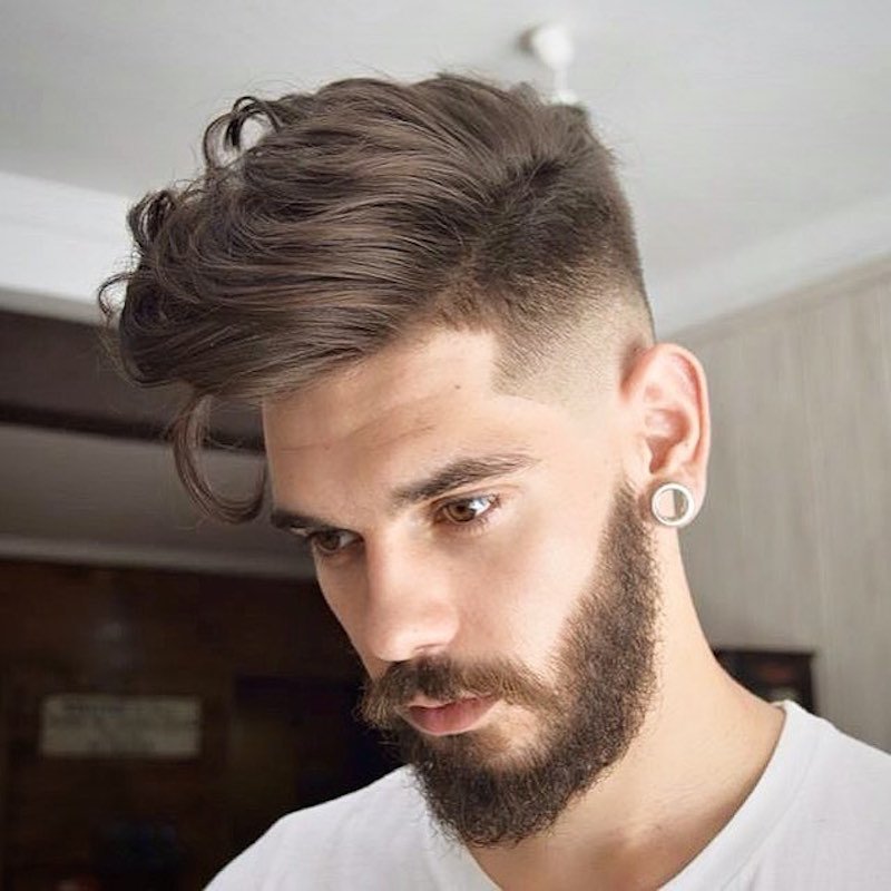 High Fade With Long Hair On Top High Fade With Long Hair On Top