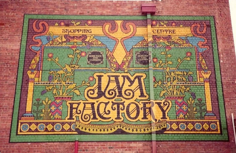 The Jam Factory on Chapel Street Chapel, Map, Door mat