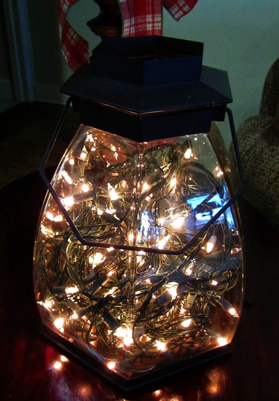 At Rivercrest Cottage Simple Decorating Lights In A Jar