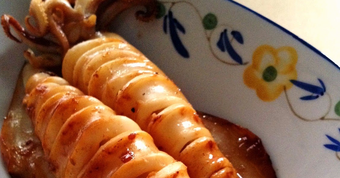 [Recipe] Grilled Squid in Teriyaki Sauce & Ginger Paste |ABSOLUTELY Ade