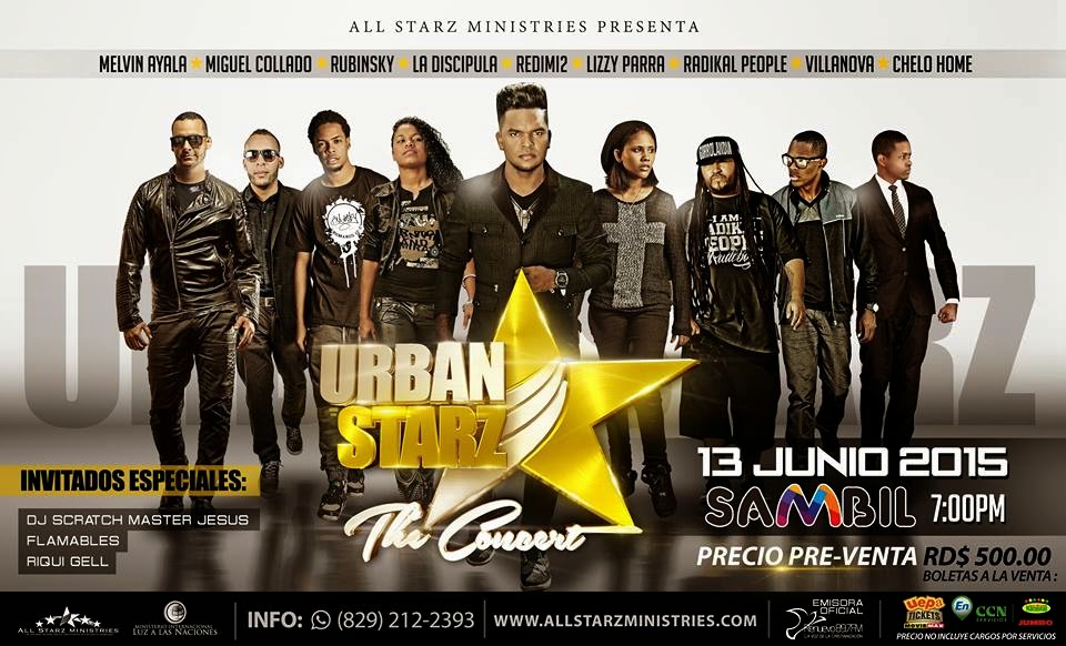 Urban Starz Santo Domingo, República Dominicana 13 Junio 2015 EyC