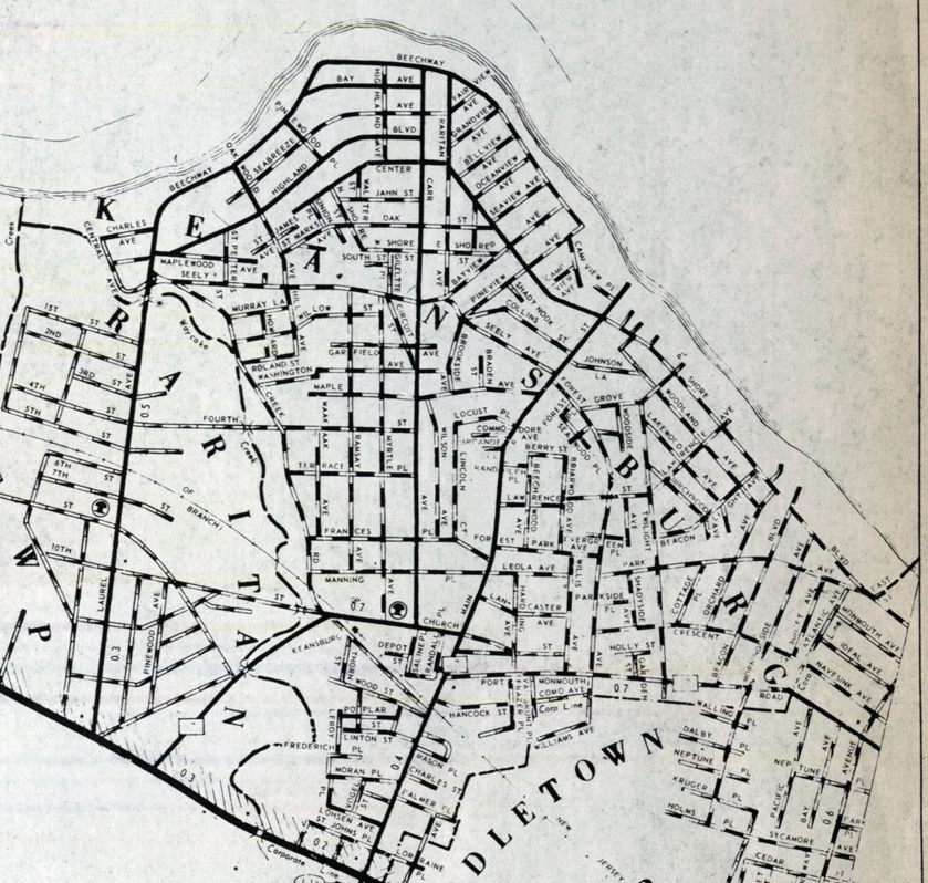 Keenbug Keansburg Maps & Legends