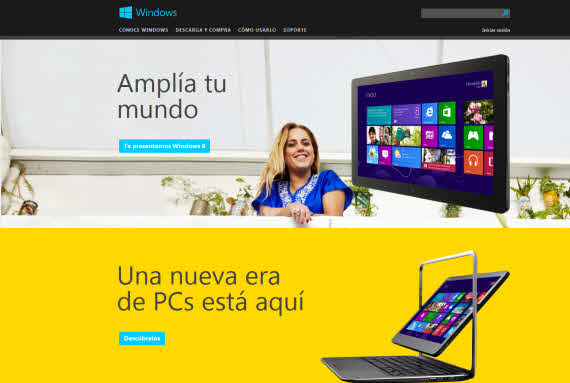 La actualización a Windows 8 ya está disponible La actualización a Windows 8 ya está disponible