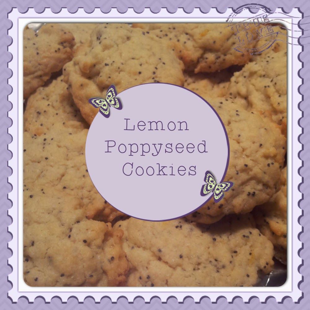 Lemon and Poppyseed Cookie Recipe from Butterfly-Crafts