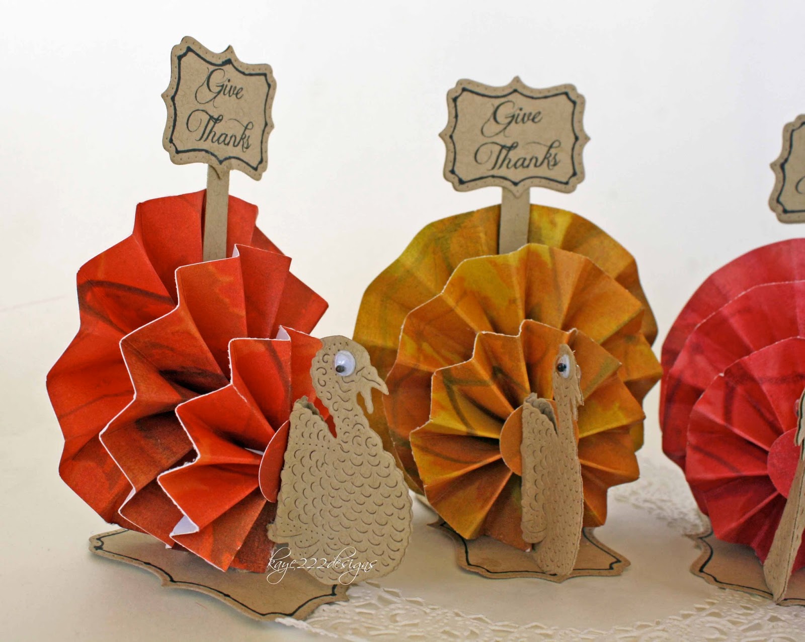 Tom the Turkey Table Decorations with Lisa Blastick Cheery Lynn