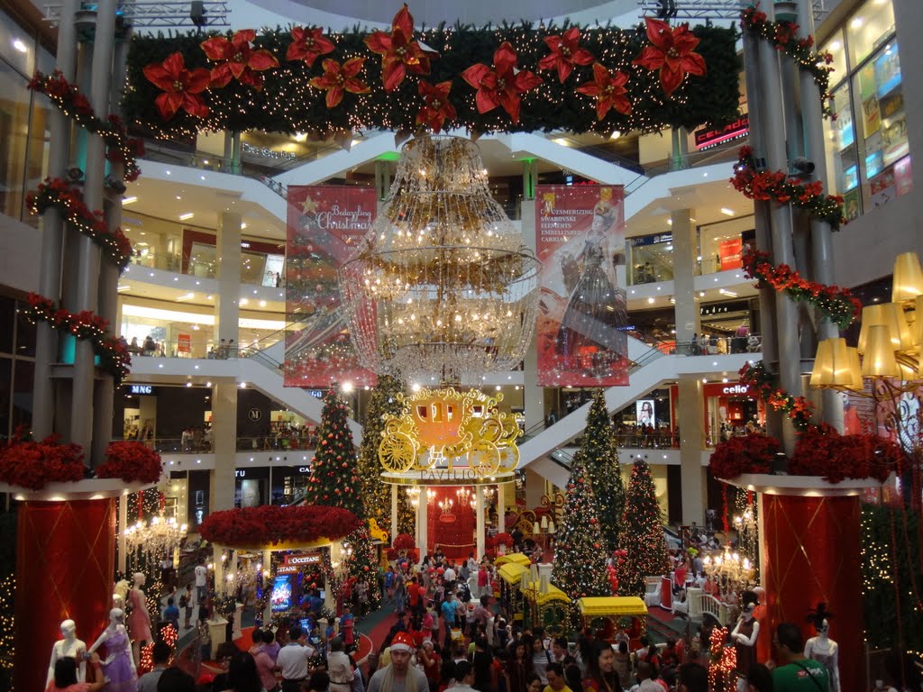 Christmas Mall Decoration in Pavilion Mall, Kuala Lumpur, Malaysia