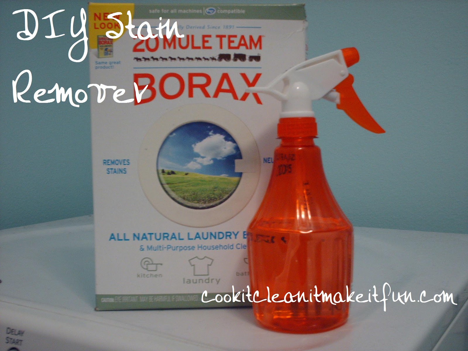 Cook It, Clean It, Make It Fun DIY Laundry Detergent & DIY Stain Remover
