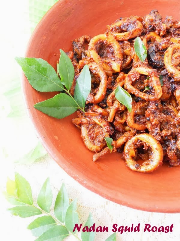Nadan Squid Roast / Kerala Koonthal Roast Cooking Is Easy