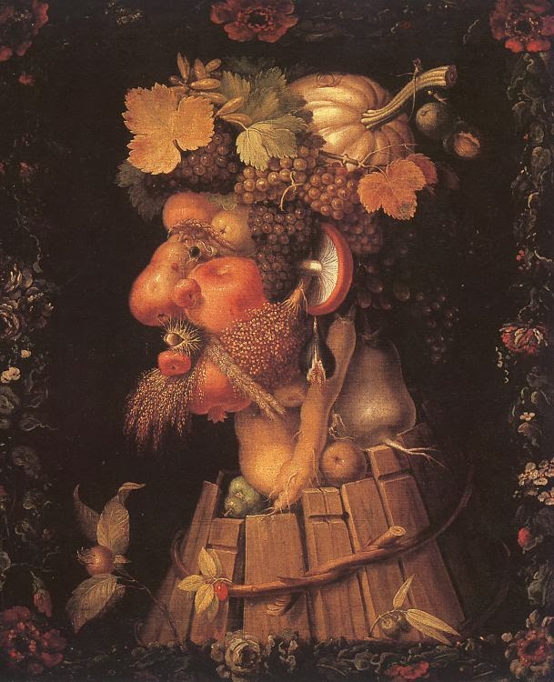 Giuseppe Arcimboldo ~ Otoño, 1573, Museo del Louvre, París