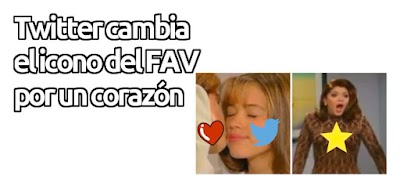 Twitter cambia el icono del FAV por un corazón