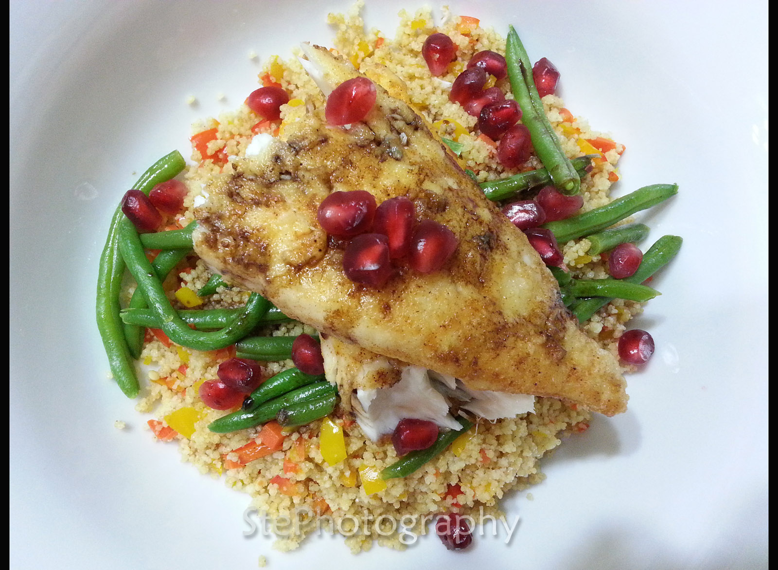 Edible Thoughts Fish & Couscous