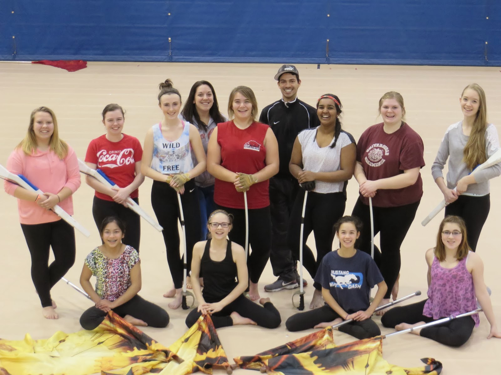 South High Fine Arts DGS Winter Guard Festival