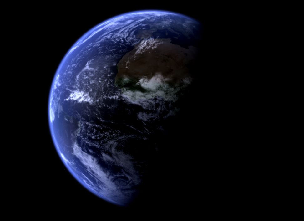 Transparent Earth Planet Transparent Earth Planet