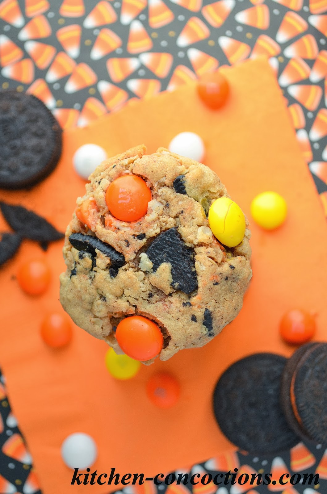 "Ghoulish Grub" - Monster Munch Cookies - Kitchen Concoctions