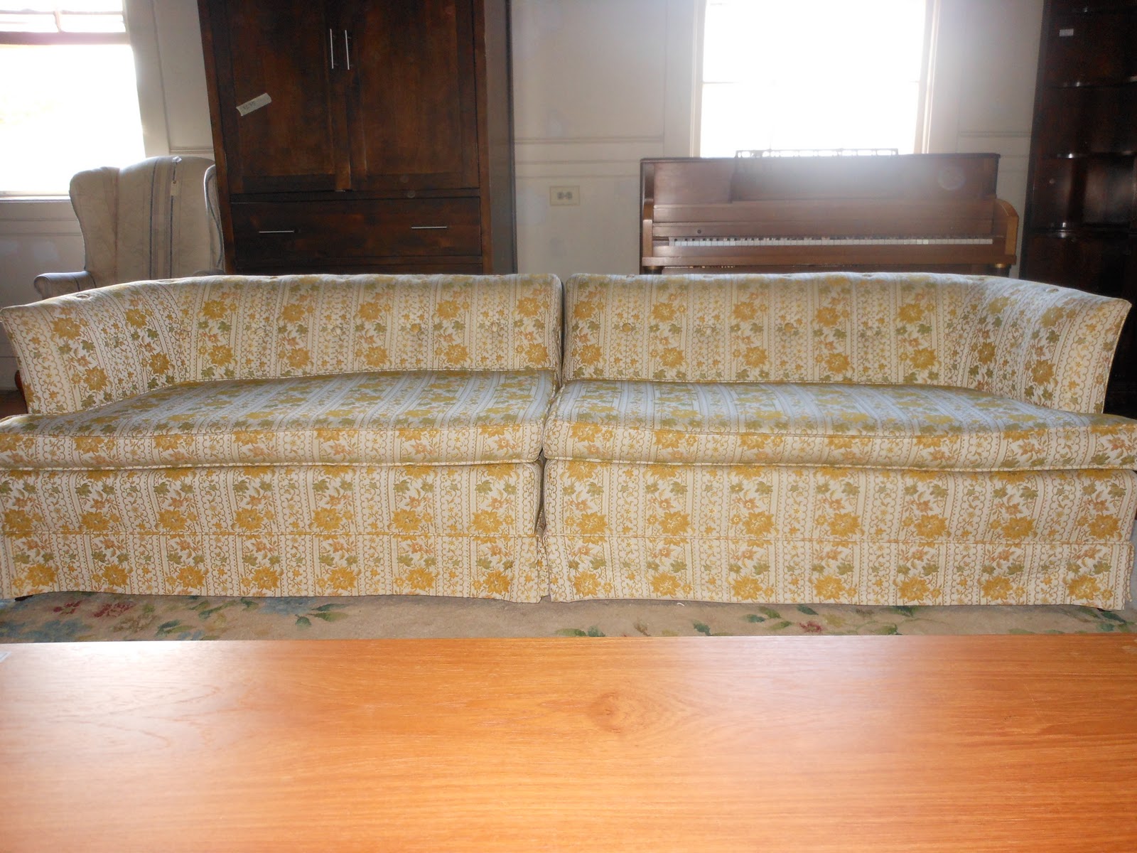 Vintage Farmhouse Sofa Love