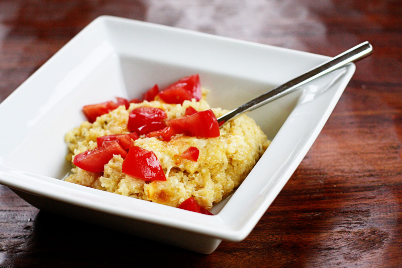 baked quinoa mac & cheese Sweet Anna's