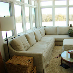 Building Walnut Farm Belgian Linen Slipcovered Furniture