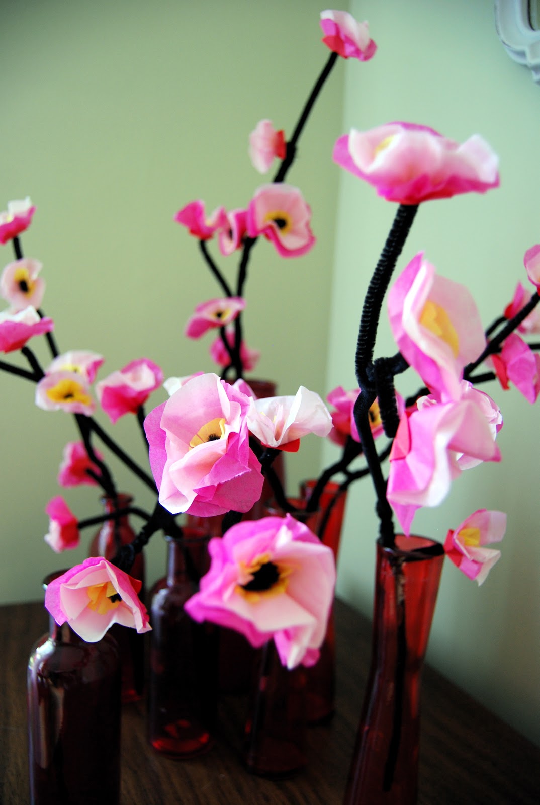 Tissue Cherry Blossoms