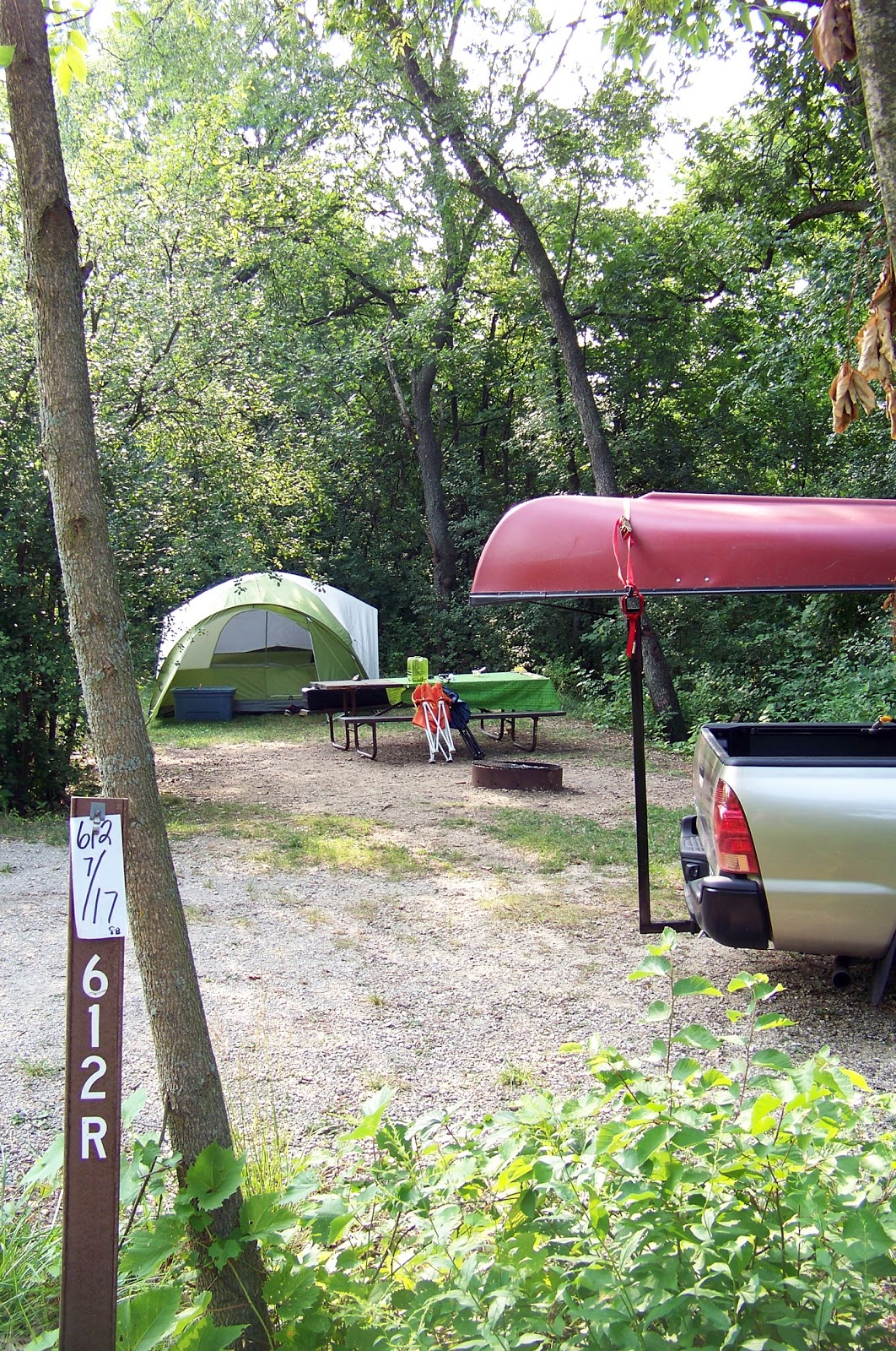 tlee blogs Camping Kettle Moraine South Unit