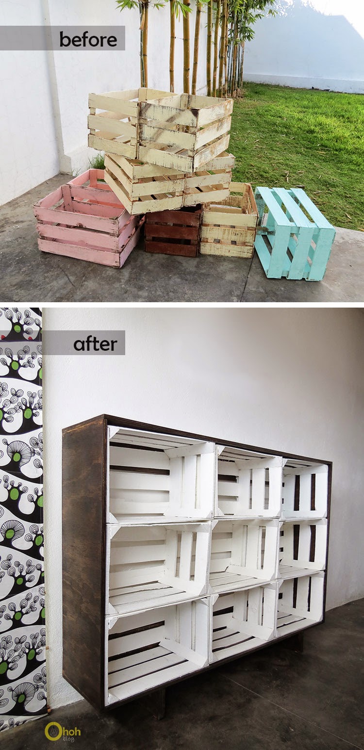 DIY crates storage Ohoh deco