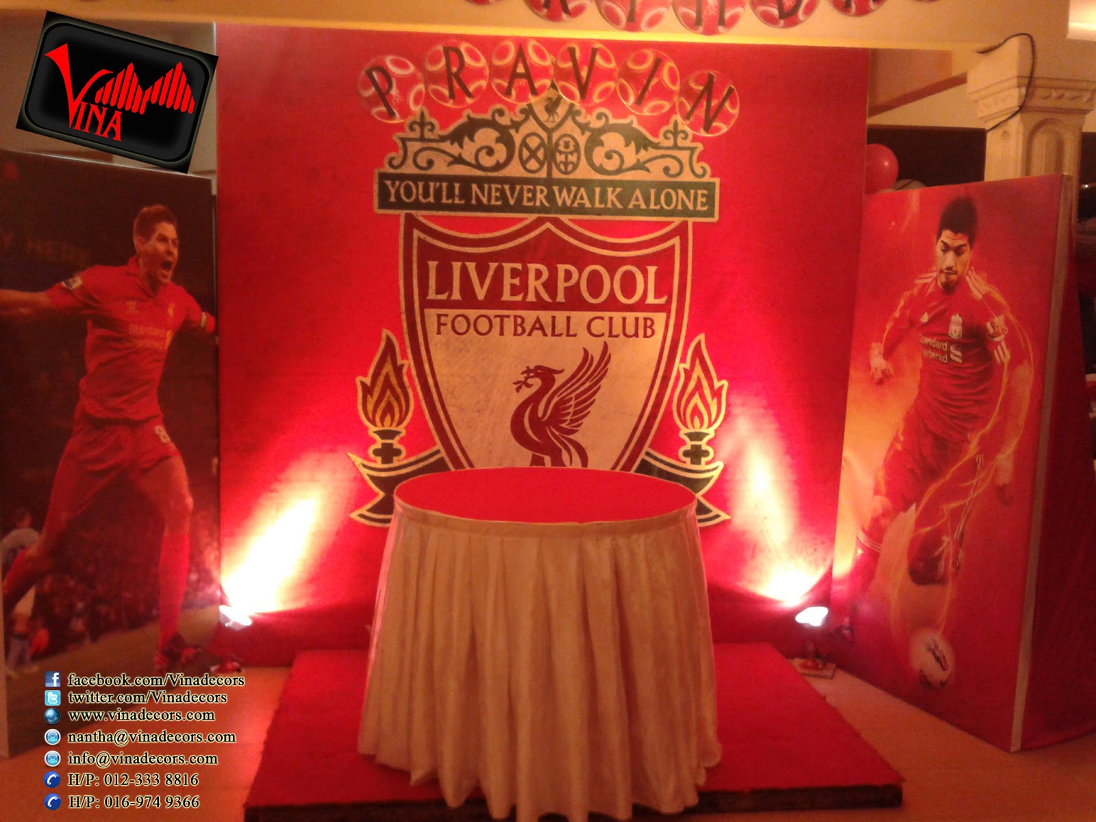 Vina Canopy & Decor Liverpool Birthday Concept By Vina Canopy & Decor