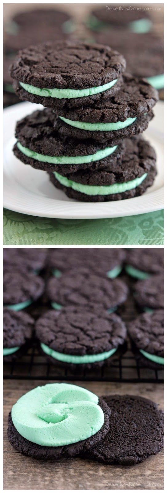 Homemade Mint Oreos Chopped Jalapeno
