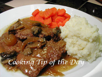 Cooking Tip of the Day: Recipe: Crock Pot Cube Steak