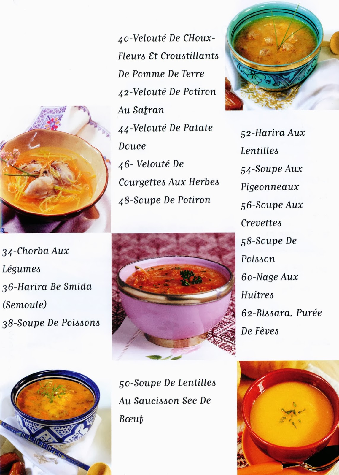   تحميل كتاب مطبخ شميشة Choumicha - Les soupes Choumicha+-+Les+soupes+sommaire+2