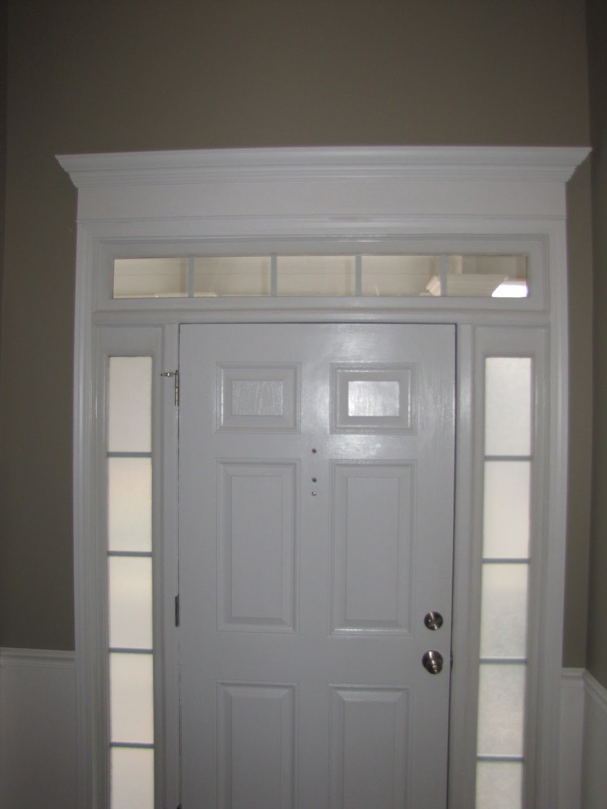 cheriesparetime: Door Crown Moulding