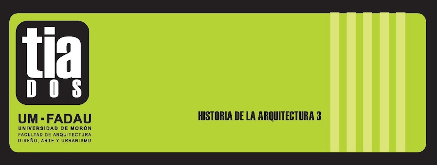 HISTORIA DE LA ARQUITECTURA III