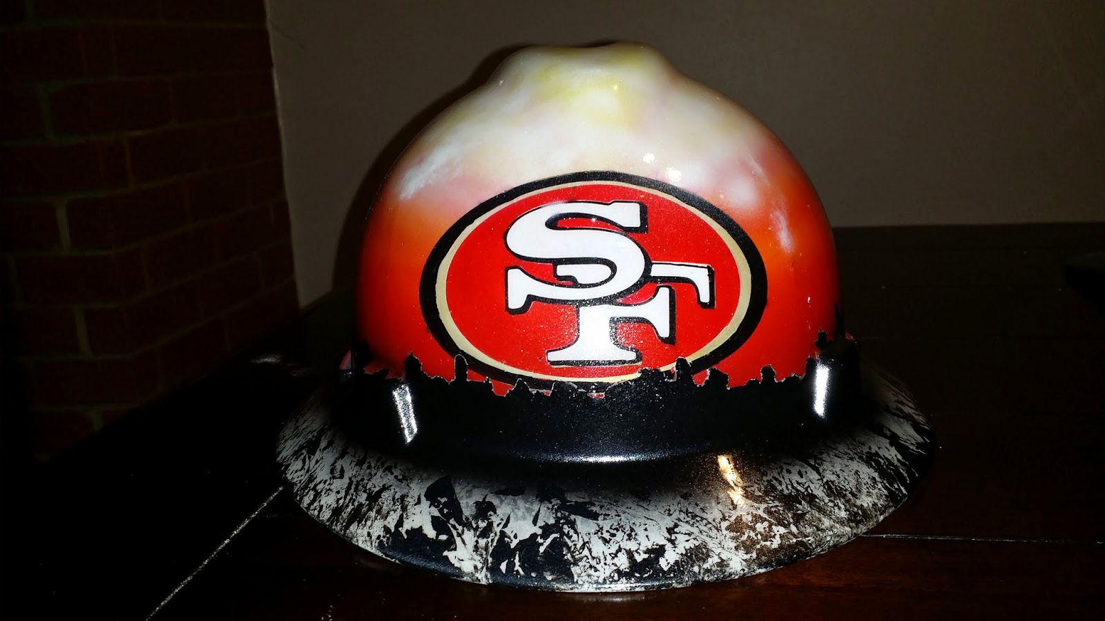 Zimmer DesignZ Custom Paint Custom hard hat from this weekends by