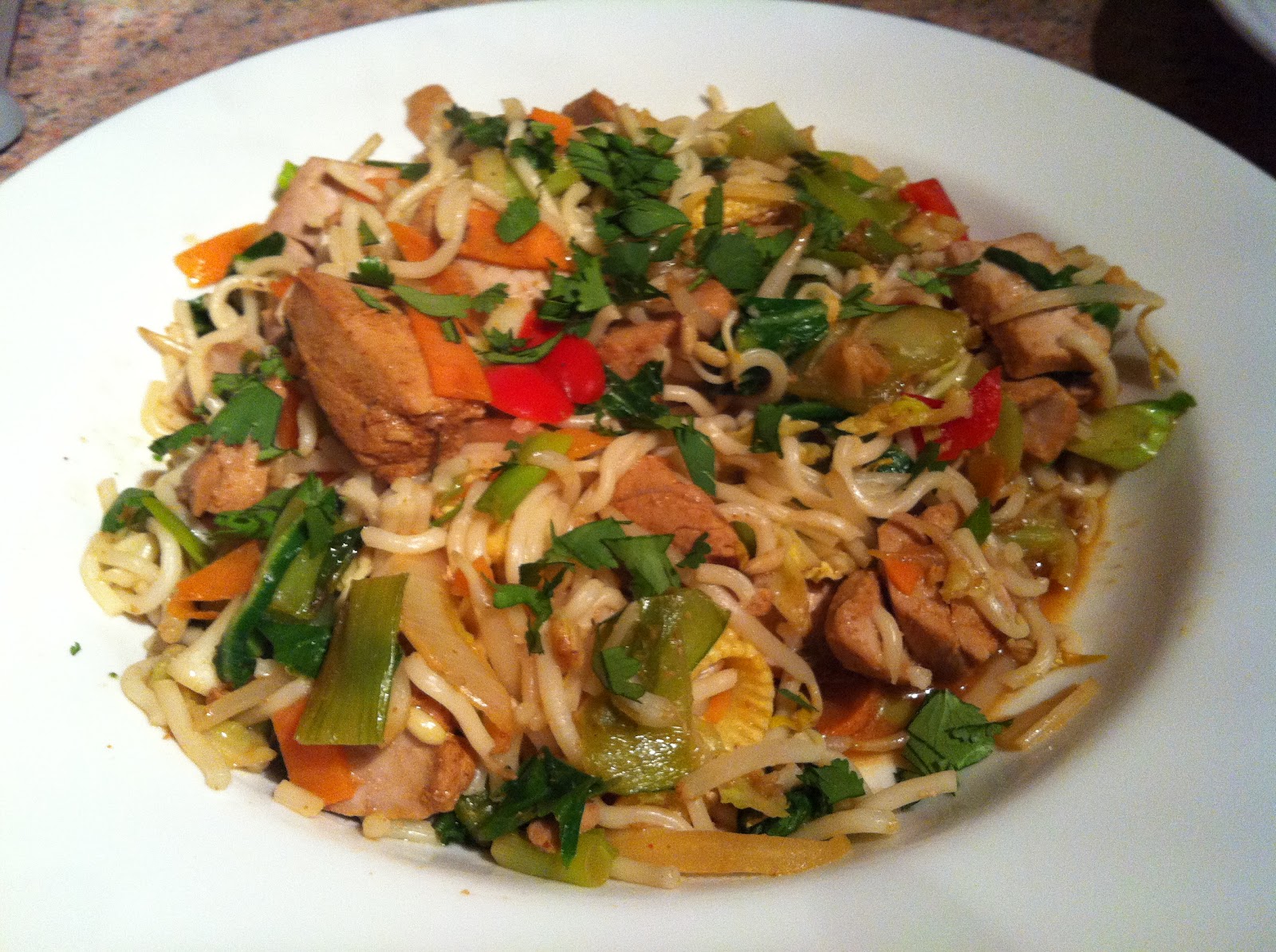 SUGAR & SPICE Teriyaki tuna stirfry