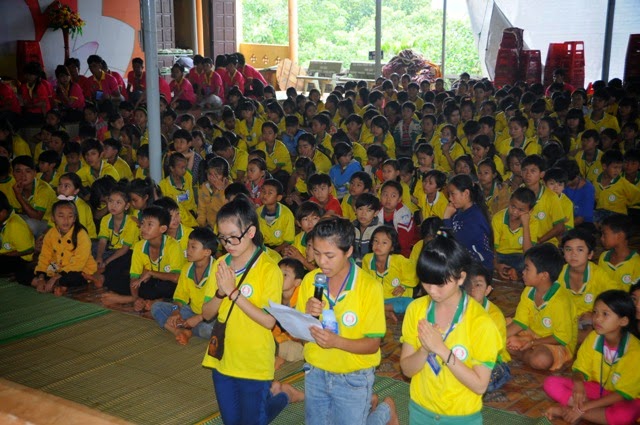 Bế mạc,khóa tu,mùa hè, chùa Hoa Khai, năm 2014