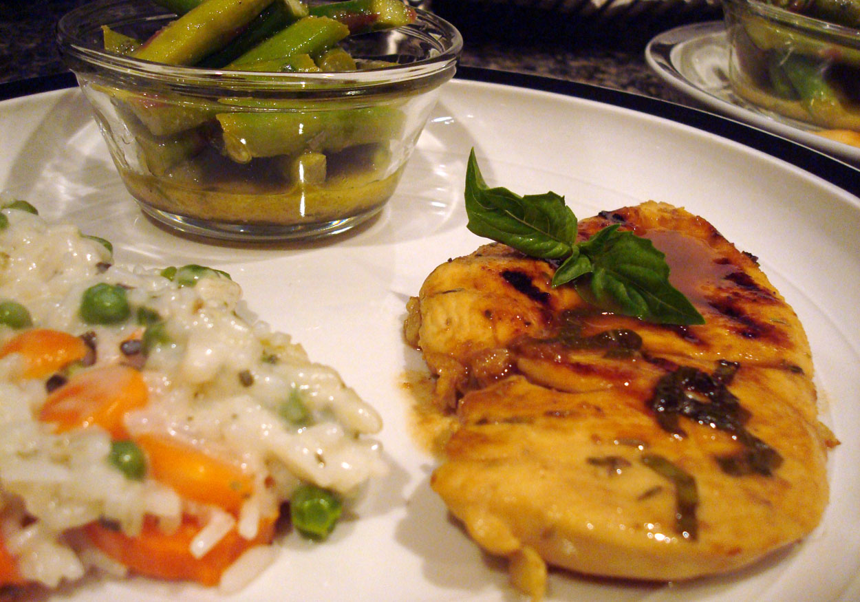 Wilde in the Kitchen HoneyBasil Chicken